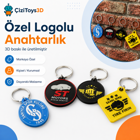 Kişiye Özel Anahtarlık | Özel Logolu Anahtarlık Modelleri