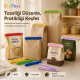 3D Poşet Klipsi Ambalaj Kapatma Aparatı Paket Mandalı (6 ADET)