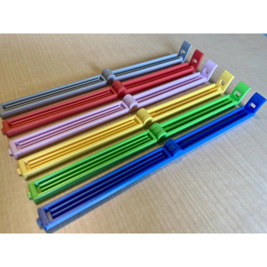 3D Poşet Klipsi Ambalaj Kapatma Aparatı Paket Mandalı (6 ADET)